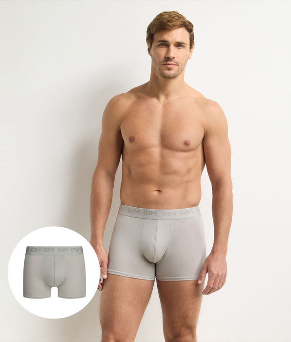 DIM Light grey men's Ultra Stretch boxer briefs