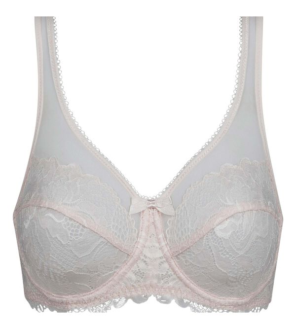 Buy White Recycled Lace Full Cup Comfort Bra 38DD, Bras
