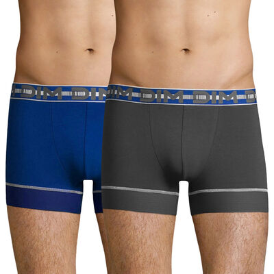 2 Pack Azure and Granite Grey trunks  3D Stay & Fit, , DIM