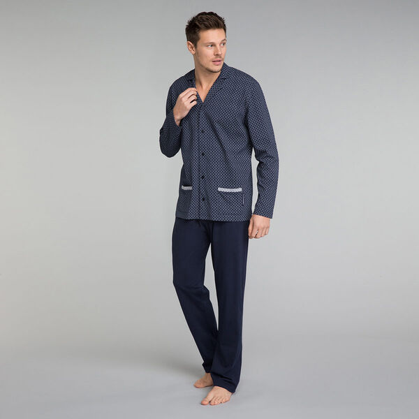 Pantalón pijama largo azul marino - Mix and Match