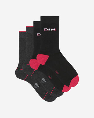 Набор из 2-х пар мужских носков с 3D эффектом Anthracite Cotton Style, , DIM