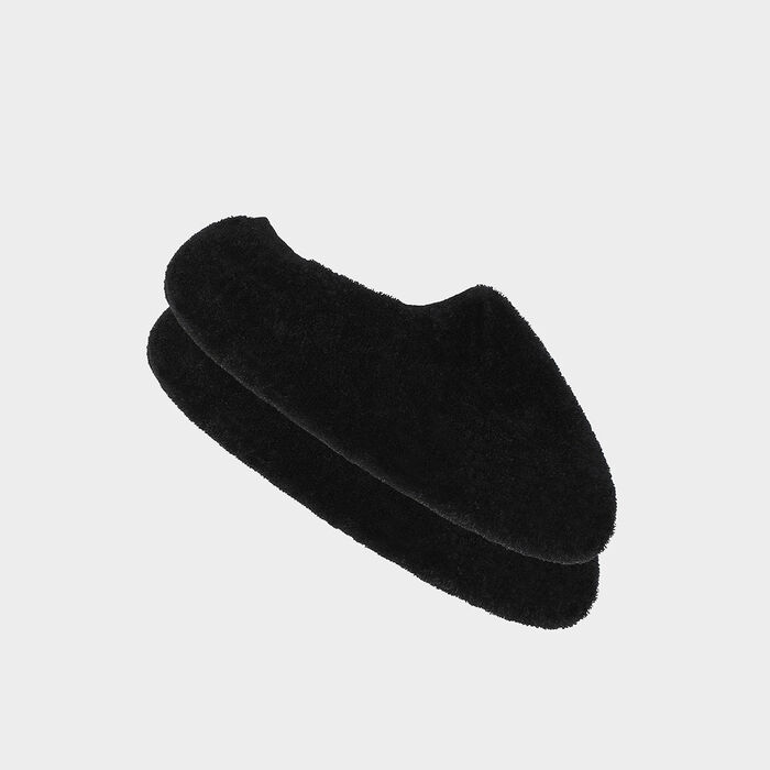 Dim black Thermo Warmth & Softness InvisiFit foot sock, , DIM