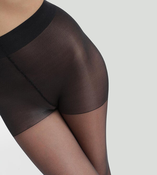 Diam's Voile Galbé 22 sheer shaping tights in black