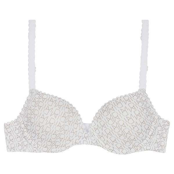 Underwired white bra for girl - Dim Touch