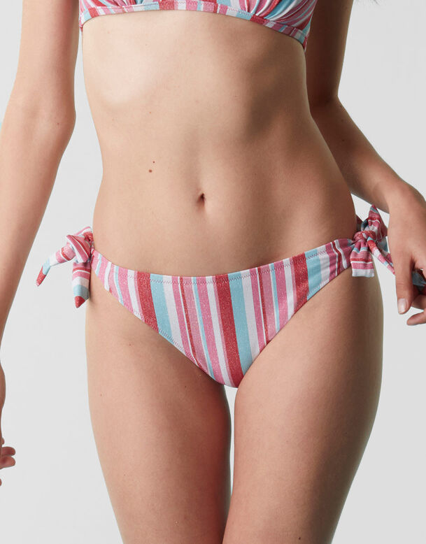 Giamaica bikini bottoms with a geometric pattern