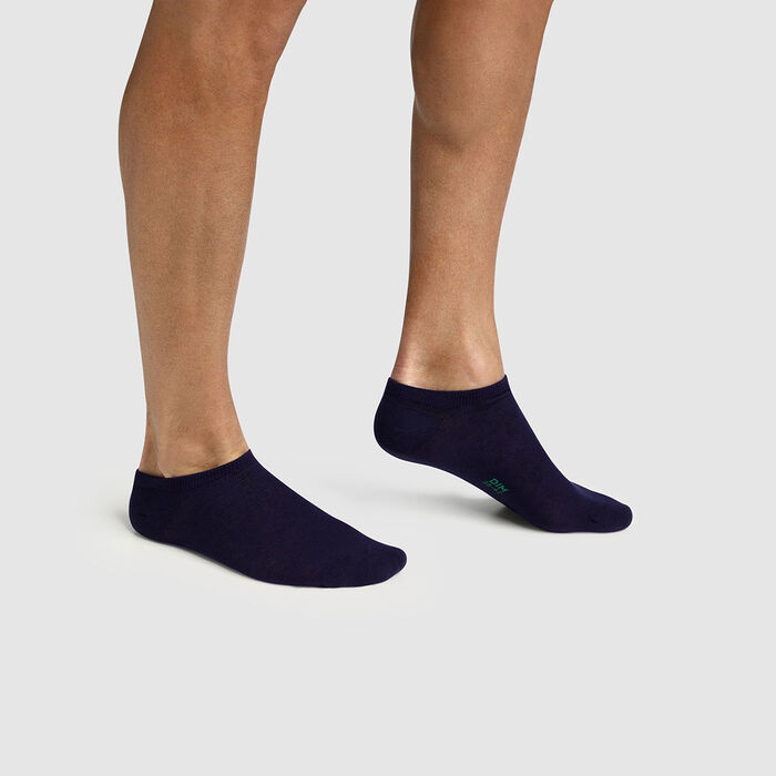 Pack de 2 pares de calcetines bajos para hombre de algodón lyocell Green by Dim, , DIM
