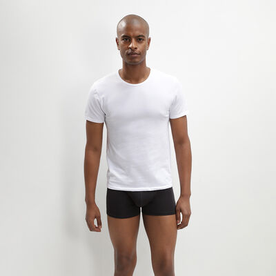 2er-Pack weiße T-Shirts mit Rundhals-Ausschnitt und Wärmeregulierung - X-Temp, , DIM