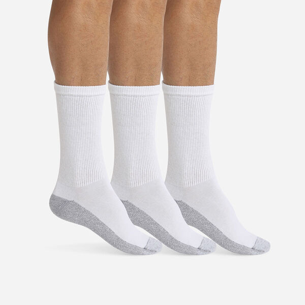 Lote de 3 calcetines de deporte blancos EcoDIM para hombre