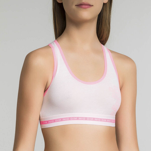 Pink bra for women