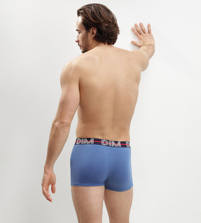 3-pack red, dark blue and sly blue trunks - Dim Powerful, , DIM