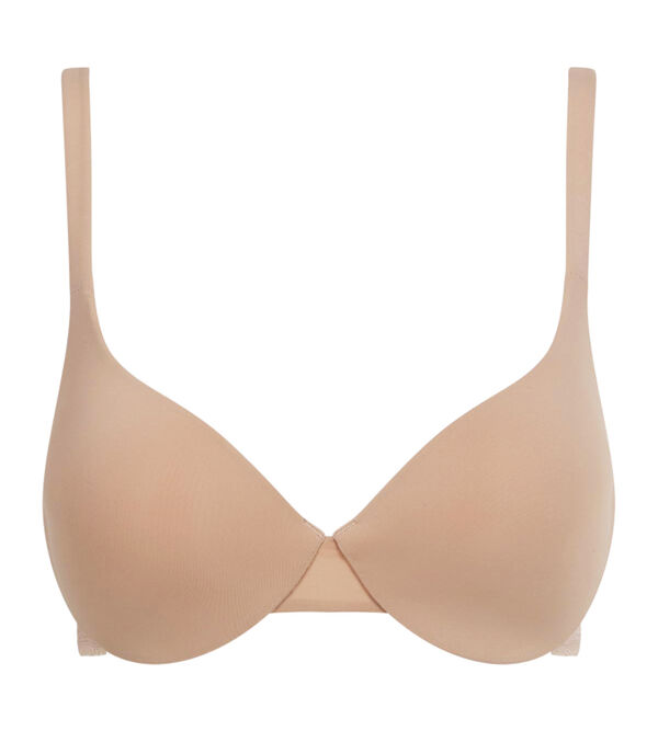 Rosme Invisible Seamless Molded Plunge Push-Up Bra