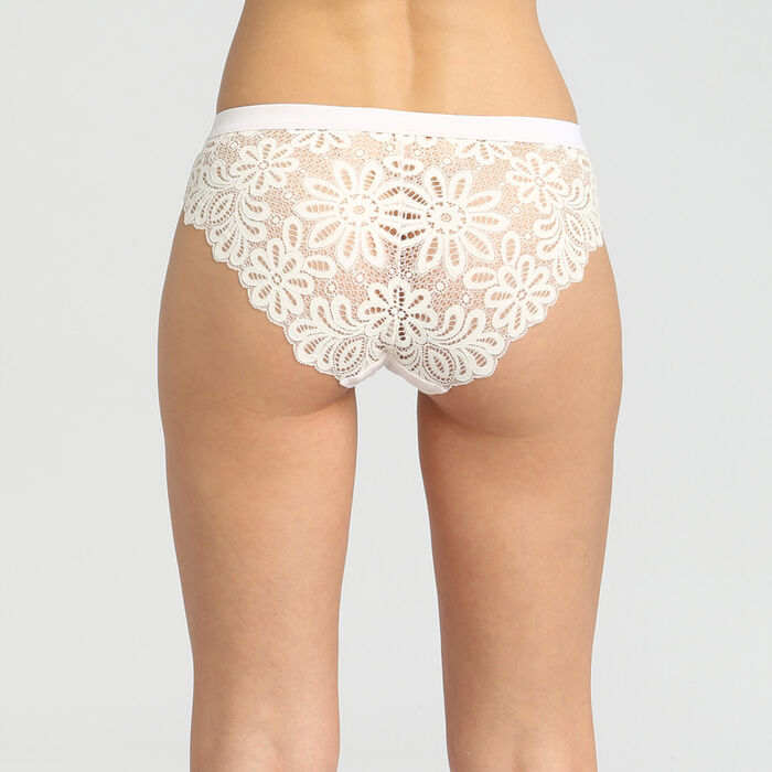 Lace white briefs Daily Glam, , DIM