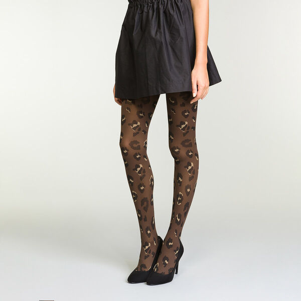 Leopard Velvet Printed Leggings