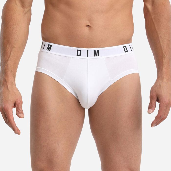 Dim Originals men's modal cotton briefs in white
, , DIM