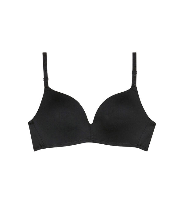 Black triangle bra with cups for girls Dim Invisible