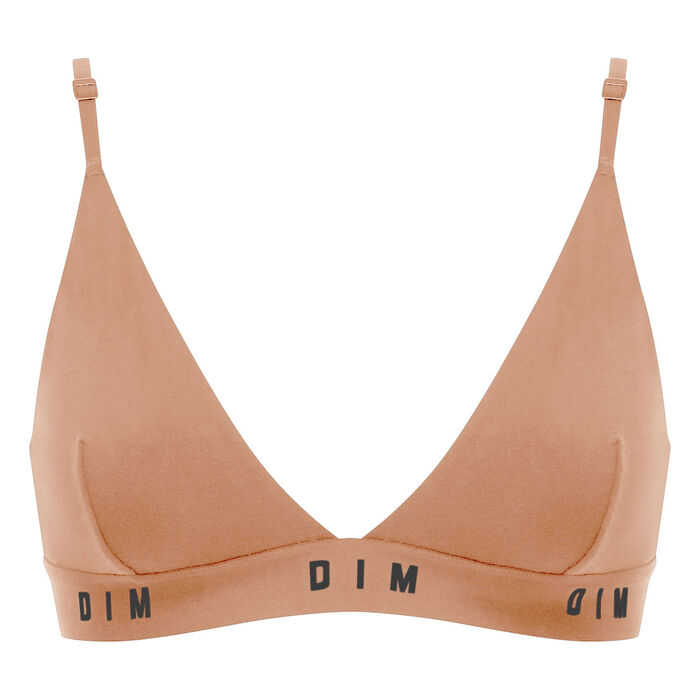 Dark Skin non-wired triangle bra DIM Originals, , DIM