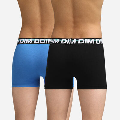 3er-Pack blaue/schwarze Jungen-Boxershorts, , DIM