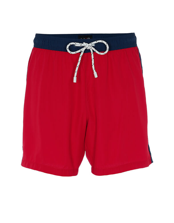 Red, quick-drying boxer shorts, , DIM