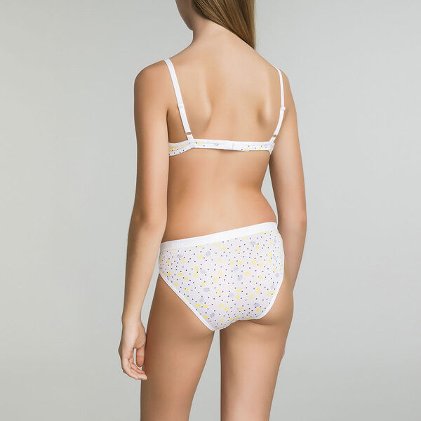 Triangle bra with lemon prints Dim Girl - Pocket Lemon
