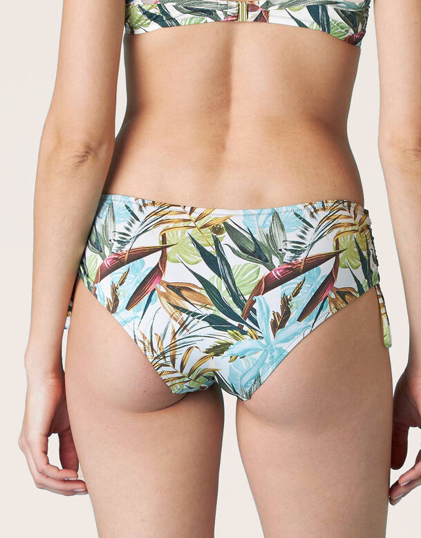 Bas de bikini taille haute imprimé Tropical
, , DIM