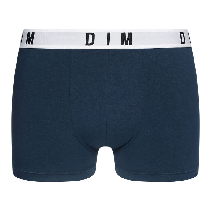 Dim Originals modal cotton trunks in Seal Rocks bluish green with plain waistband, , DIM