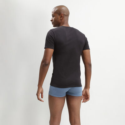 Набор 2шт.: Черные мужскиие термо-футболки с V-образным вырезом  Dim XTemp, , DIM