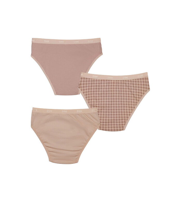 3 Pack Anucci Women's Full Briefs In Polybag Pastels Everyday Knickers  Underwear
