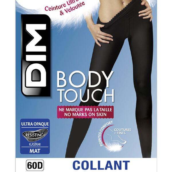 Body Touch Dim 17D Black transparent veil tights
