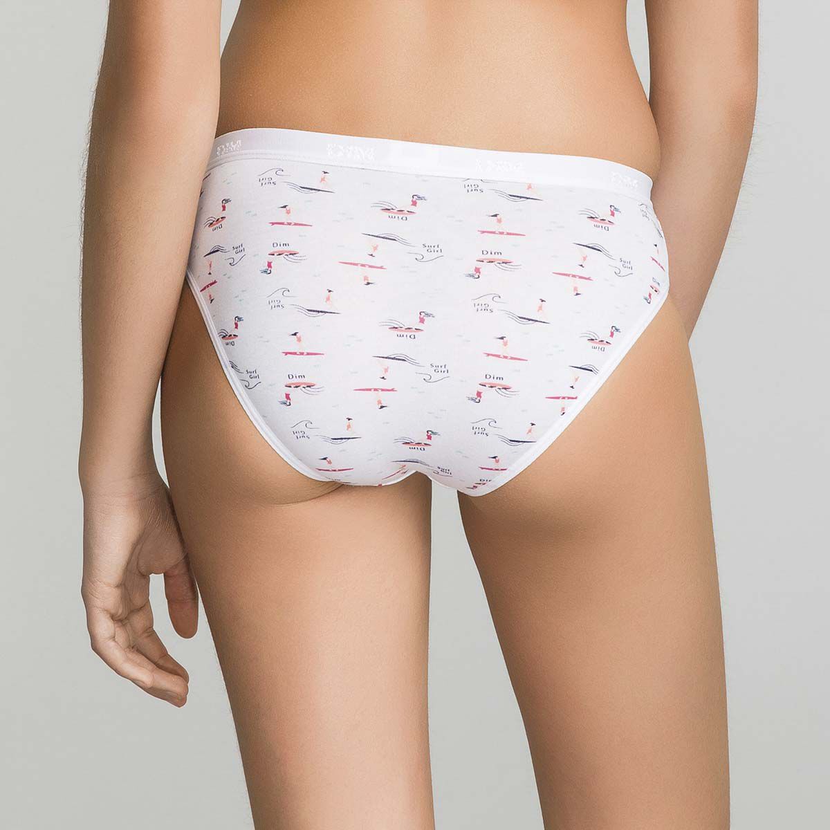 Fille Shorts 10er Pack Sous-vêtements Slip Culotte Blanc Avec Motif 4251kd 