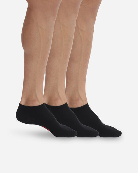 Lote de pares calcetines bajos invisibles negros para