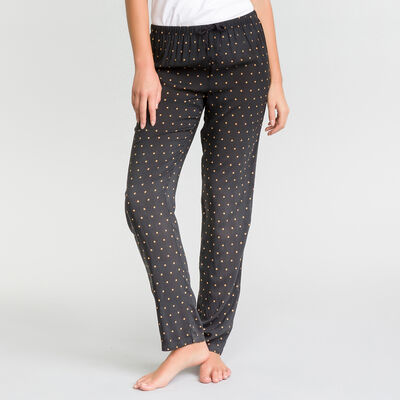 Polka dots black pyjama pants - Fashion, , DIM
