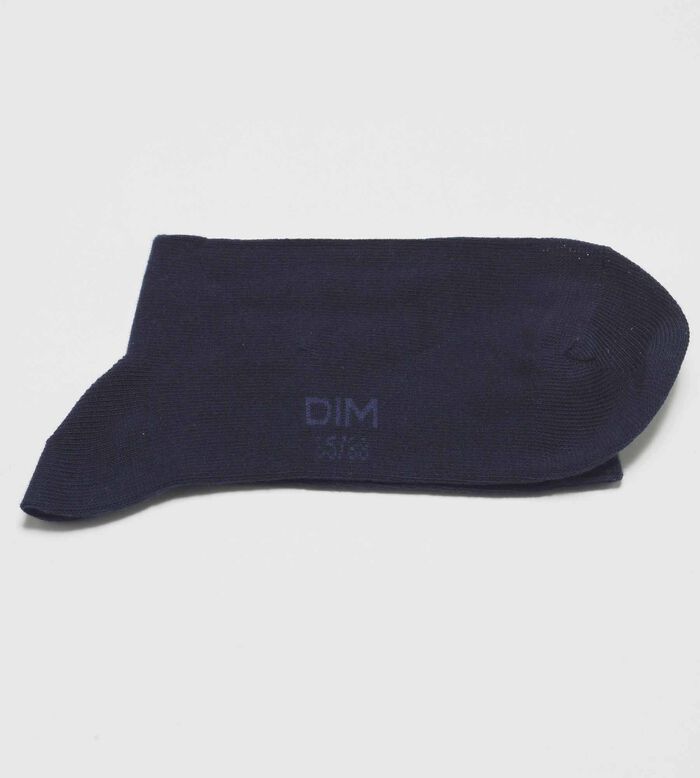 3er-Pack Damensocken aus Baumwolle marineblau - Basic Cotton, , DIM