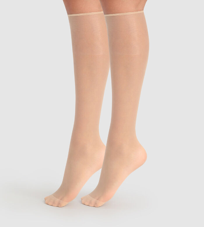Diam's Voile Galbé 22 sheer shaping tights in dawn