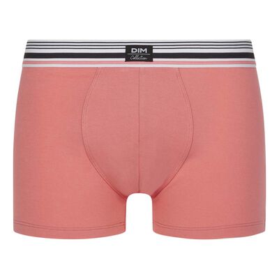 Dim Smart men's ribbed modal cotton pink boxers, , DIM