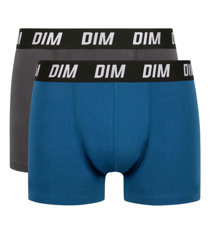 Dim Sport  Parma Blue Pack of 2 men's boxers with active temperature regulation, , DIM