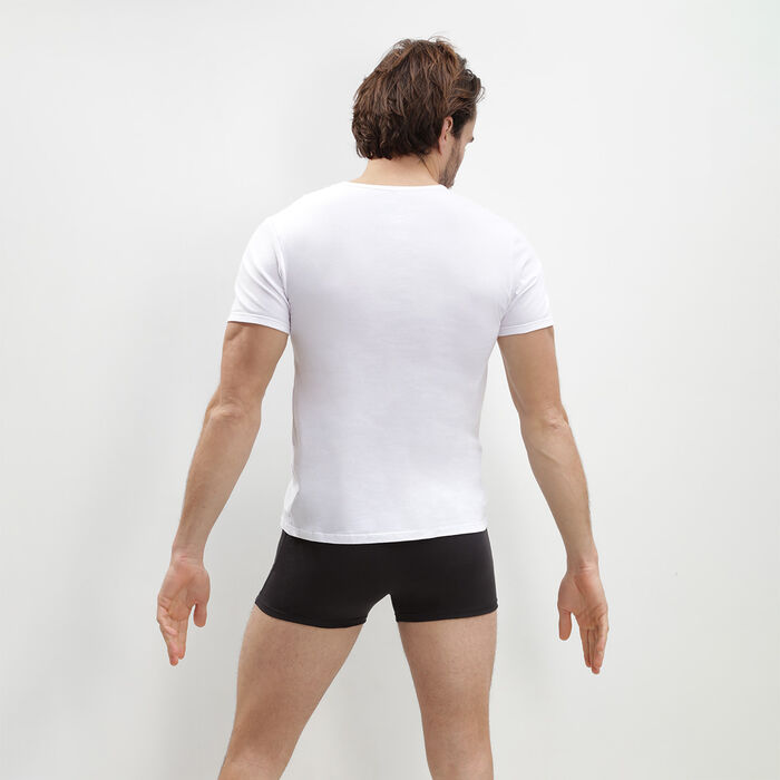 2er-Pack weiße T-Shirts mit V-Ausschnitt und Wärmeregulierung - X-Temp, , DIM