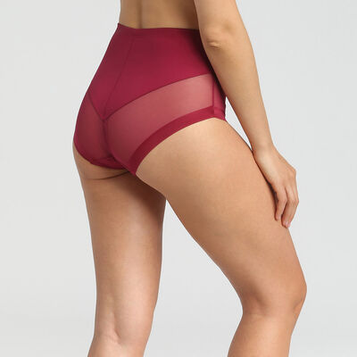 Generous Limited Edition varnish red invisible high-waist briefs, , DIM