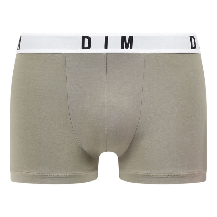 Dim Originals Men's modal cotton boxer shorts with plain waistband, , DIM