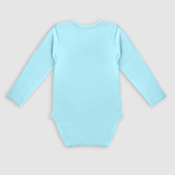 Organic Cotton Bodysuit in Baby Blue