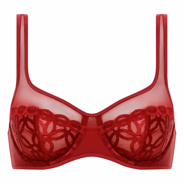 Flamboyant Embroidery Spacer Cup Bra