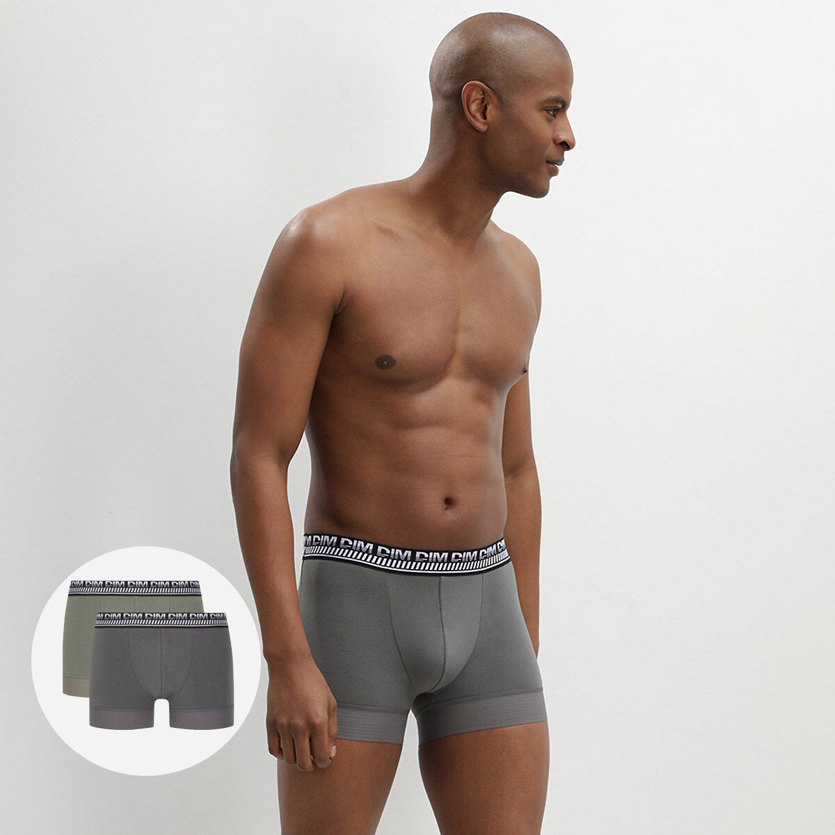for Men Grey DSquared² Cotton Boxer in Military Green Mens Clothing Underwear Boxers 