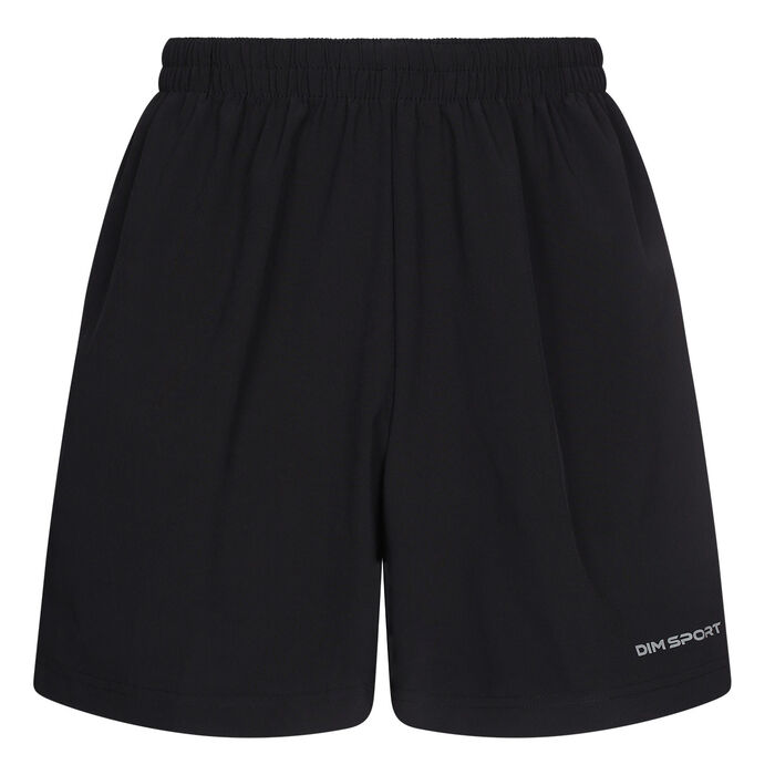 Pantalones cortos de secado rápido para actividades al aire libre Negro Dim Sport, , DIM