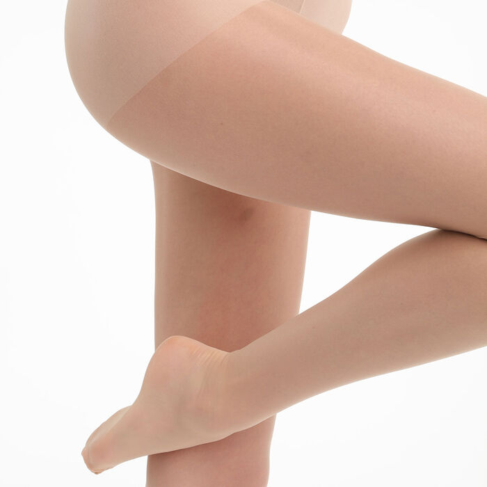 Capri Sublim Voile Brillant Pack of 2 women's satin skin effect tights, , DIM