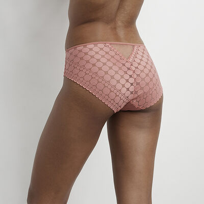 Women's brief in lace and polka dots Bois de Rose Generous Limited Edition, , DIM
