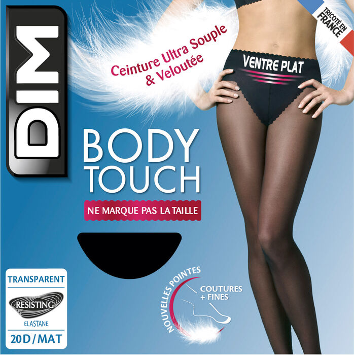 Black Body Touch Ventre Plat 20 tummy-flattening tights, , DIM