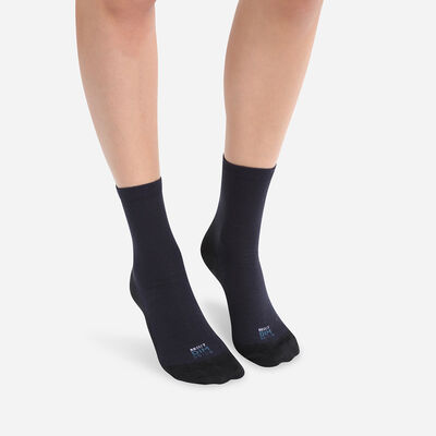 Набор из 2-х пар сверхпрочных темно-синих женских носков Bleu Marine Ultra Resist, , DIM