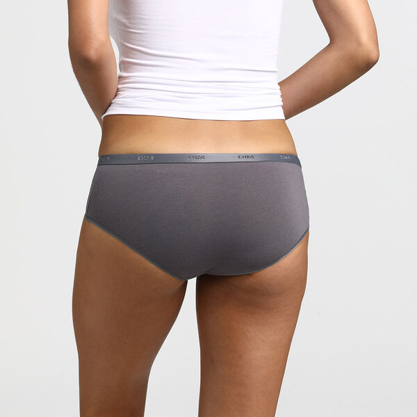 Pack of 3 taupe, pink and grey boxers Les Pockets EcoDIM
