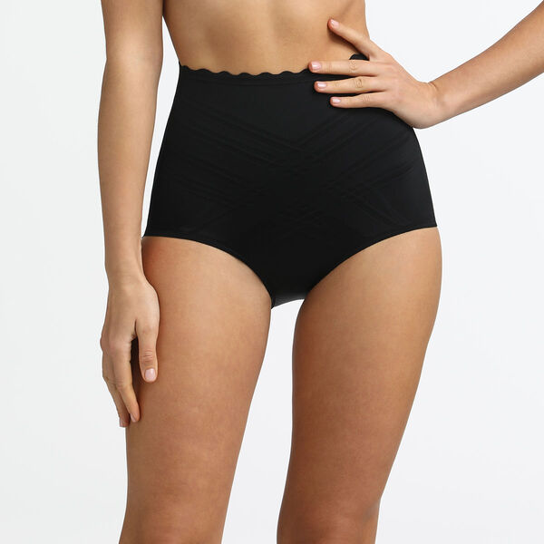 Beauty Lift 3 in 1 Sculpting High Waist Brief in black