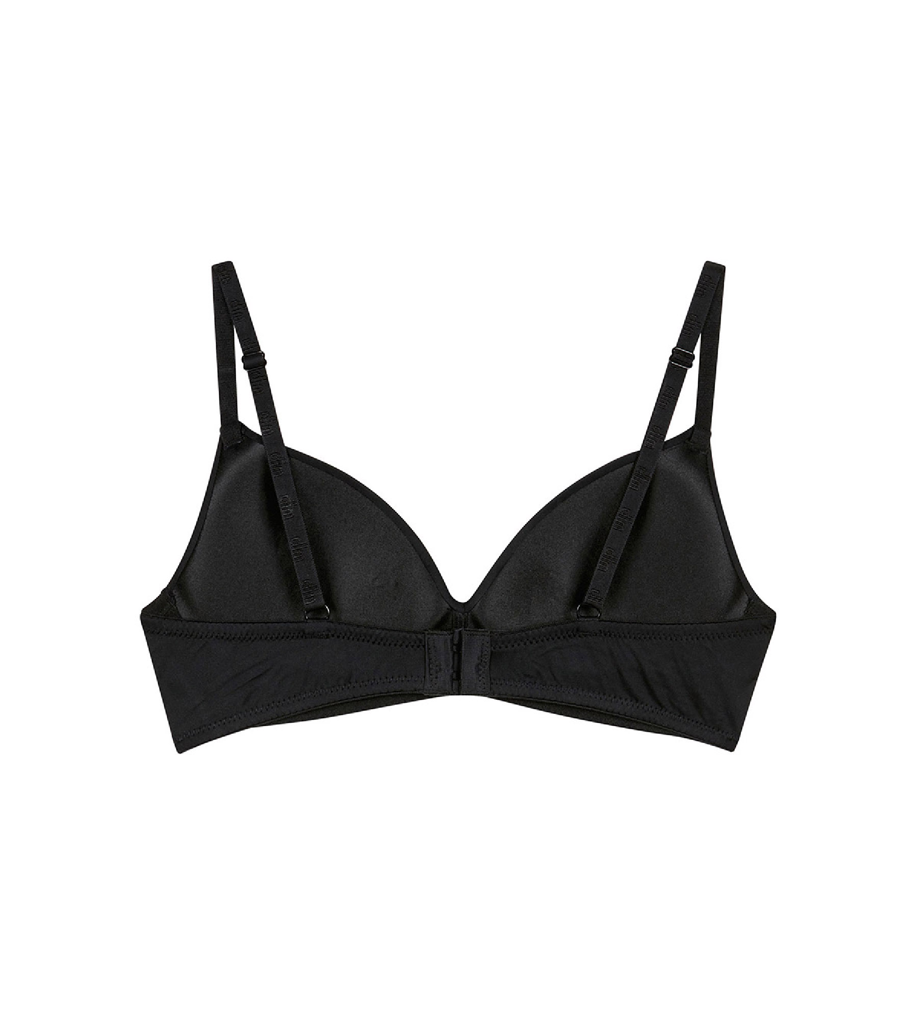 Black triangle bra with cups for girls Dim Invisible