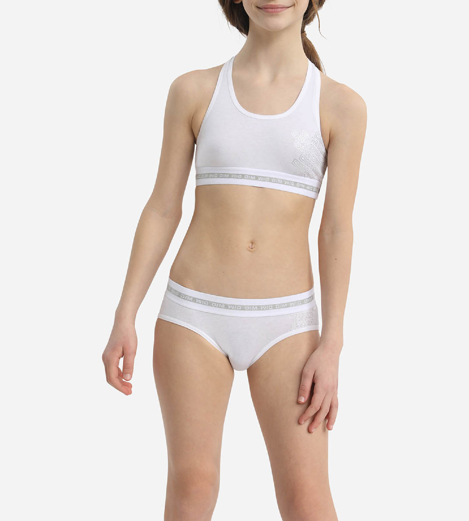 Buy Cotton Jali Bra for Girls and Woman (32) White at